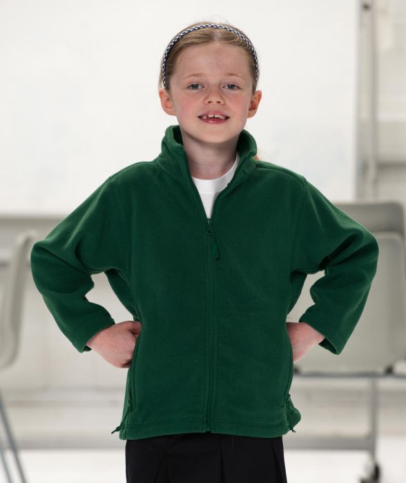 Sjah barst Attent Fleece Vest voor kinderen in verschillende stijlen en activiteiten. Kinder  fleece vesten bestellen en bedrukken.